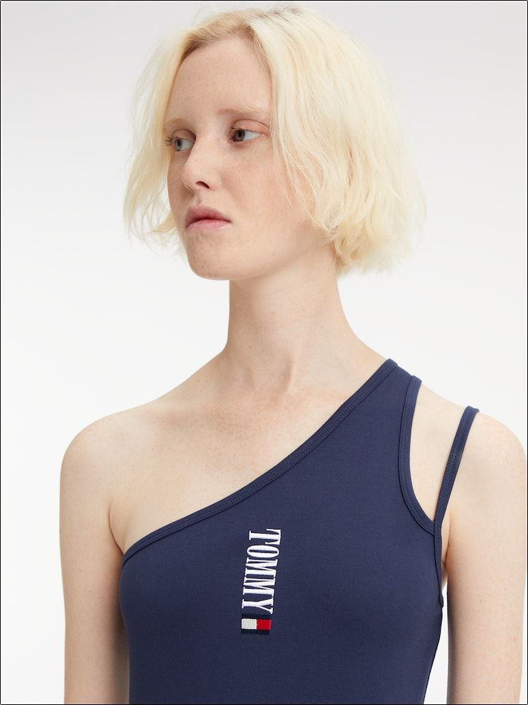 Tommy Jeans One-shoulder Bodycon Dress
