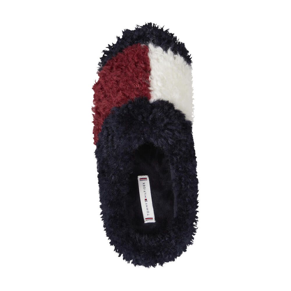 Tommy Hilfiger Sherpa Colour-blocked Slippers
