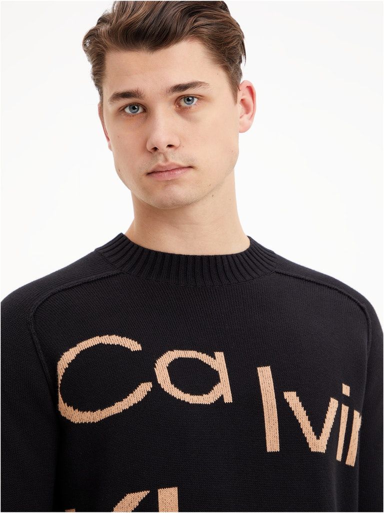 Calvin Klein Jeans Bold Disrupted Logo Sweater