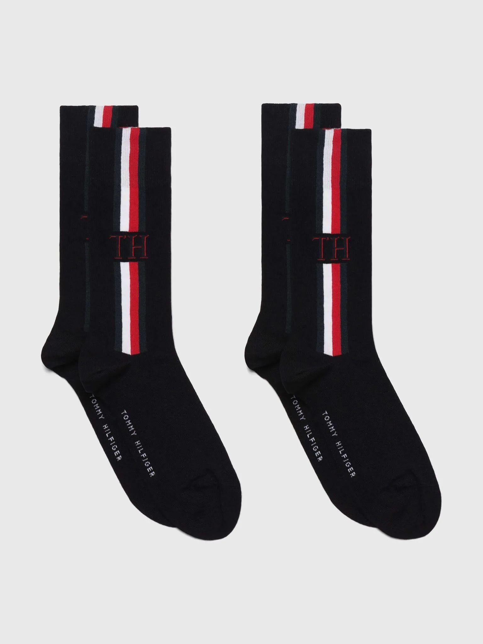 Tommy Hilfiger Side Stripe Socks 2 Pack