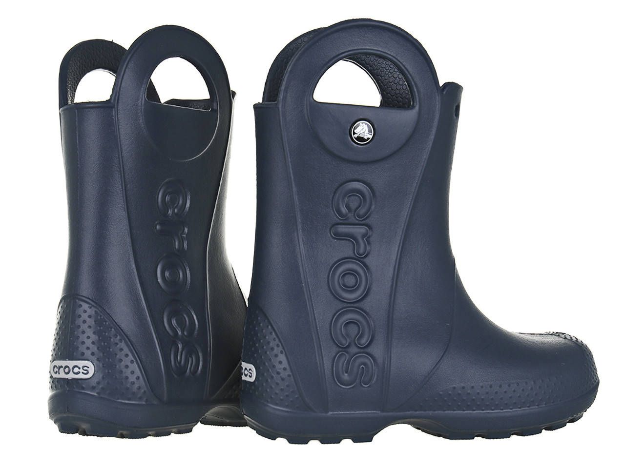 Crocs Handle It Cerulean Girl's Rain Boots