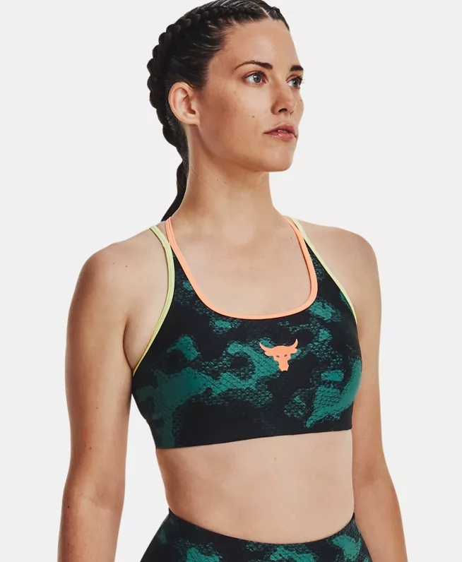 Under Armour Project Rock Printed Bra