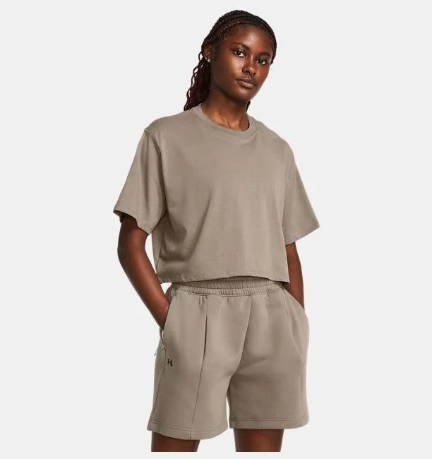 Under Armour Women's Essential Boxy Crop Short Sleeve T-shirt