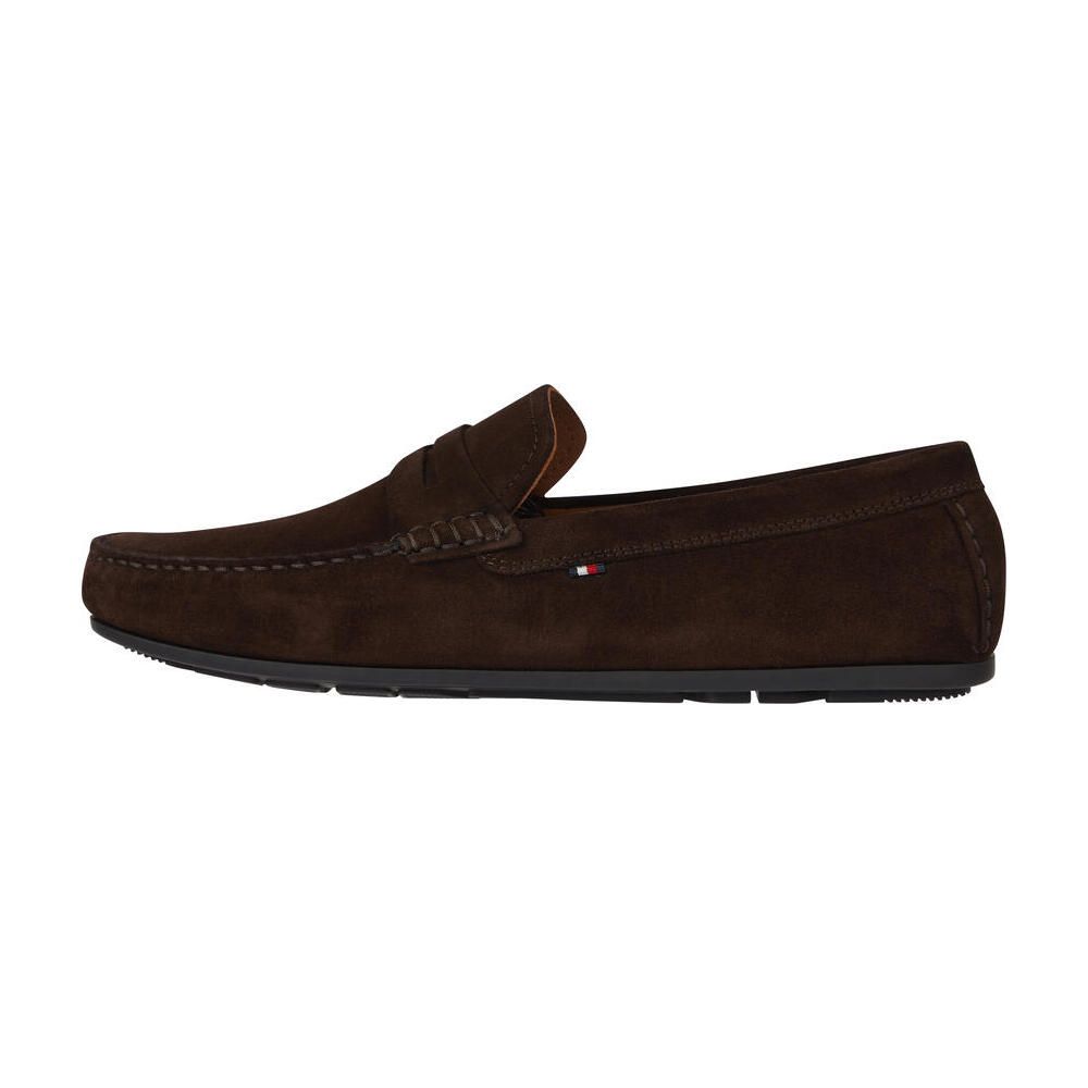 Tommy Hilfiger Casual Suede Slip-on Driver Shoes