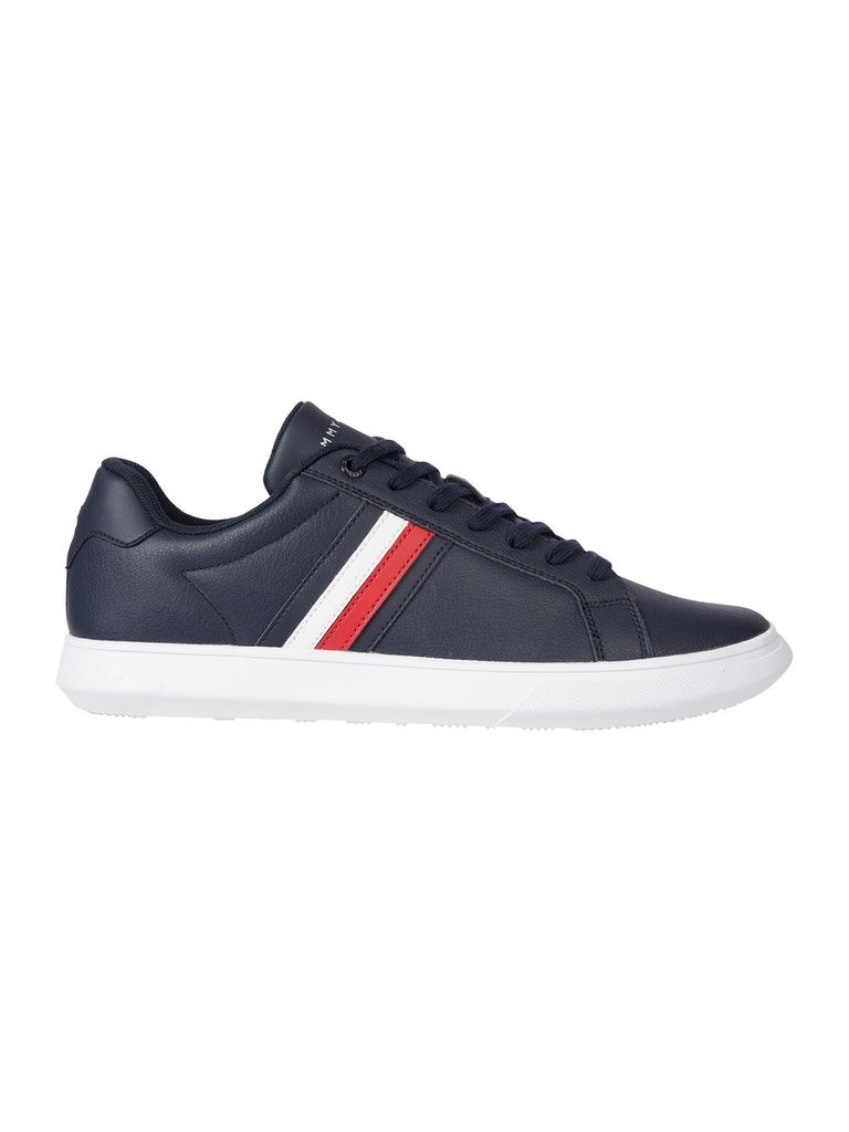 Tommy Hilfiger Signature Cupsole Leather Trainers