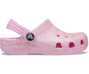 Crocs Classic Glitter Toddler Clogs