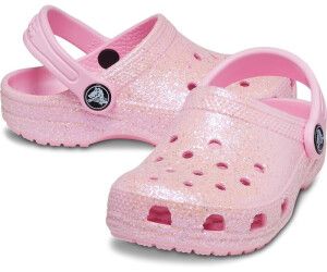 Crocs Classic Glitter Toddler Clogs