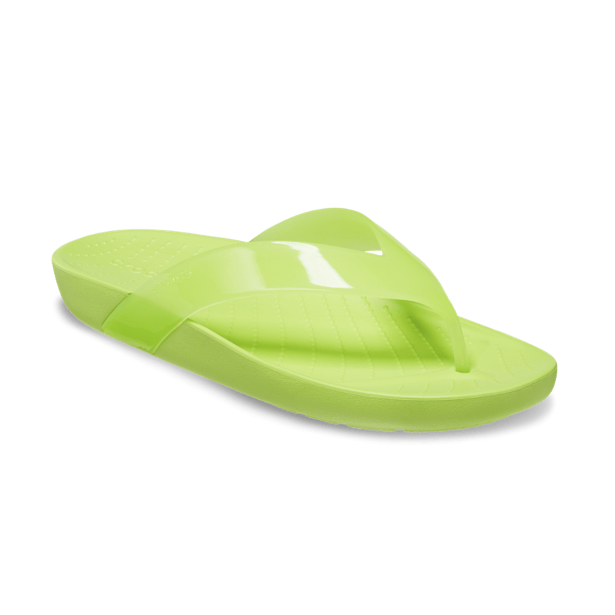 Crocs Women's Splash Glossy Flip Flops