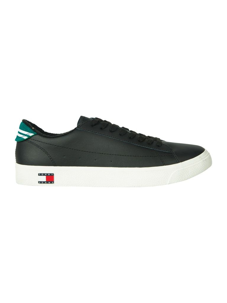 Tommy Jeans Leather Vulcanized Sneakers