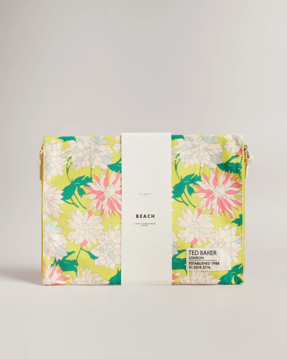 Ted Baker Abbigal Floral Wet And Dry Pouch