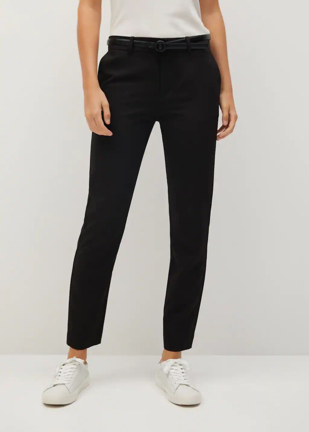 Mango Pleated Suit Trousers