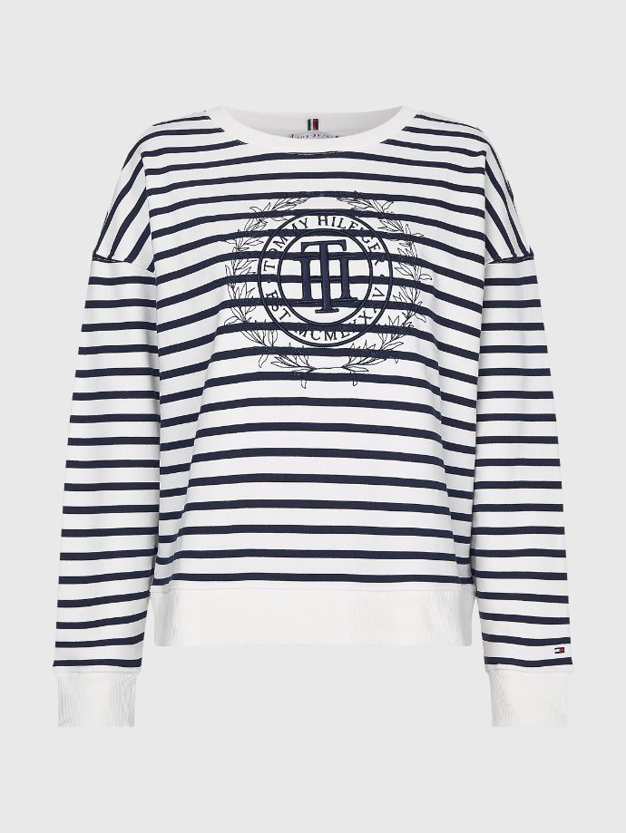 Tommy Hilfiger Stripe Circle Sweatshirt