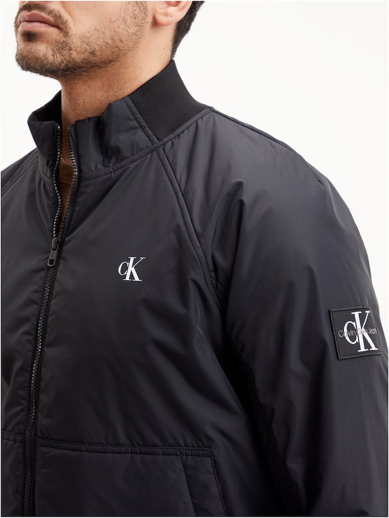 Calvin Klein Jeans Recycled Nylon Padded Zip Up Jacket