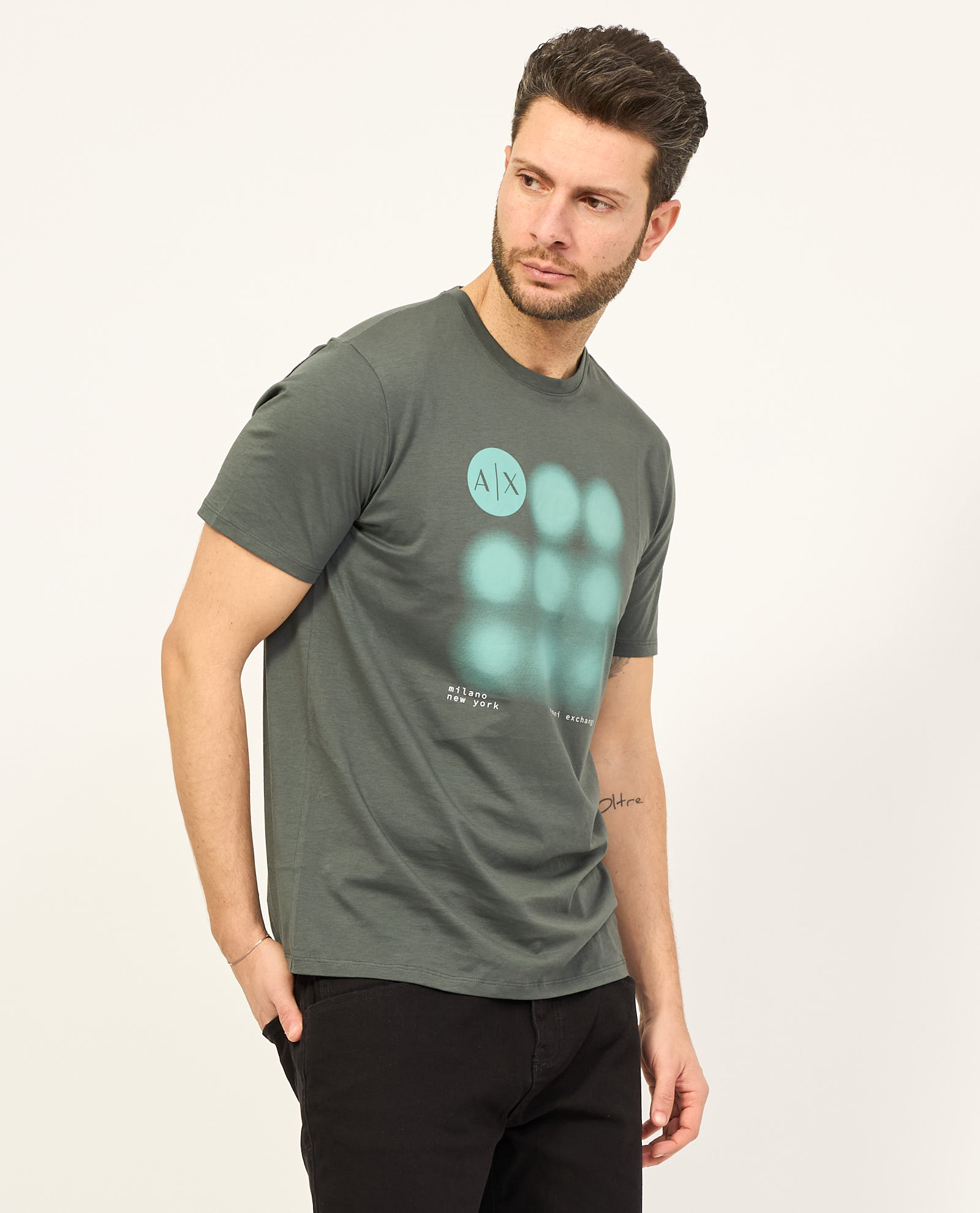 Armani Exchange Front Logo T-Shirt