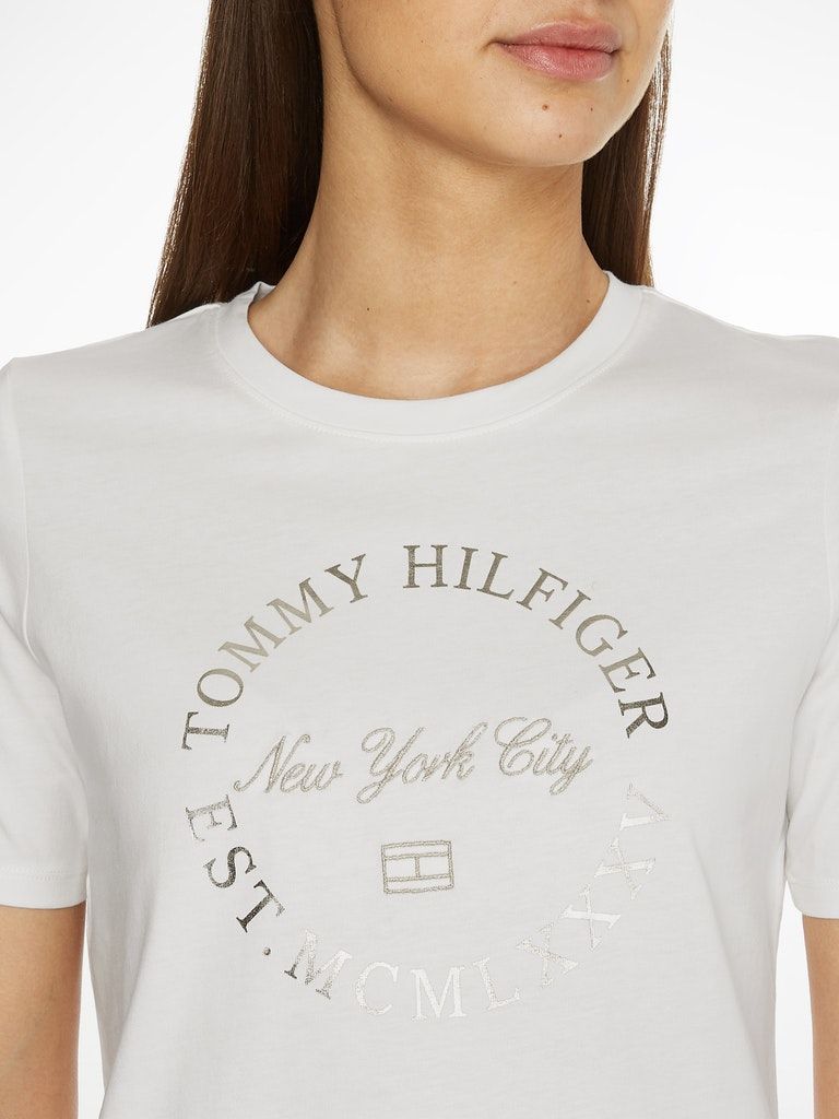 Tommy Hilfiger Metallic Logo T-shirt