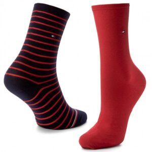 Tommy Hilfiger 2-pack Cotton Blend Stripe Socks
