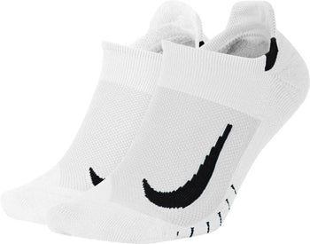 Nike Unisex Multiplier Running 2-Pack No Show Socks