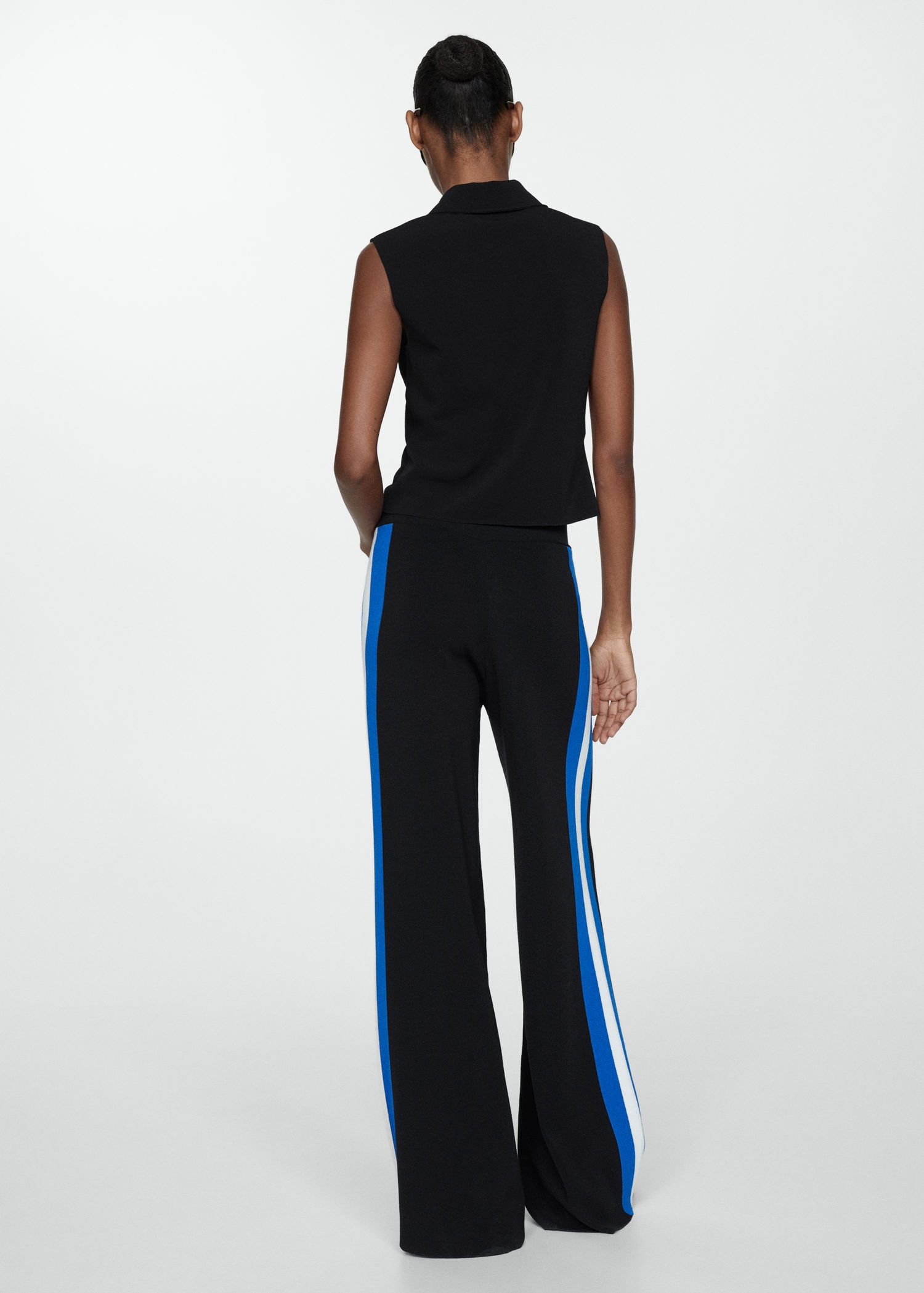 Mango Straight Knitted Trousers