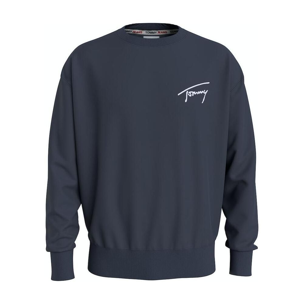 Tommy Jeans Signature Embroidery Relaxed Crew Sweatshirt