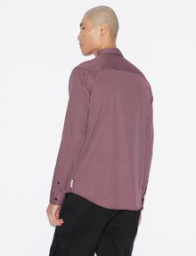 Armani Exchange Regular Fit Check-print Shirt