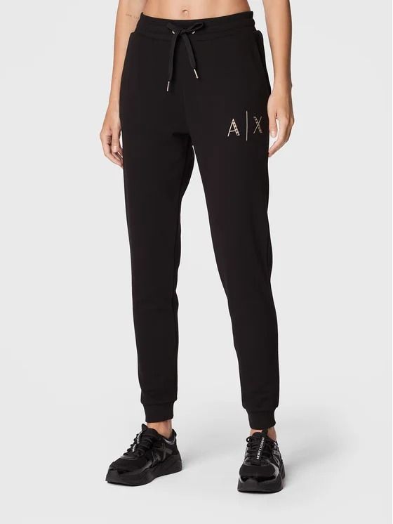 Armani Exchange Sweatpants With Jewel Detail Logo