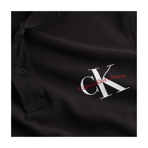 Calvin Klein Jeans Monogram Logo Polo Shirt