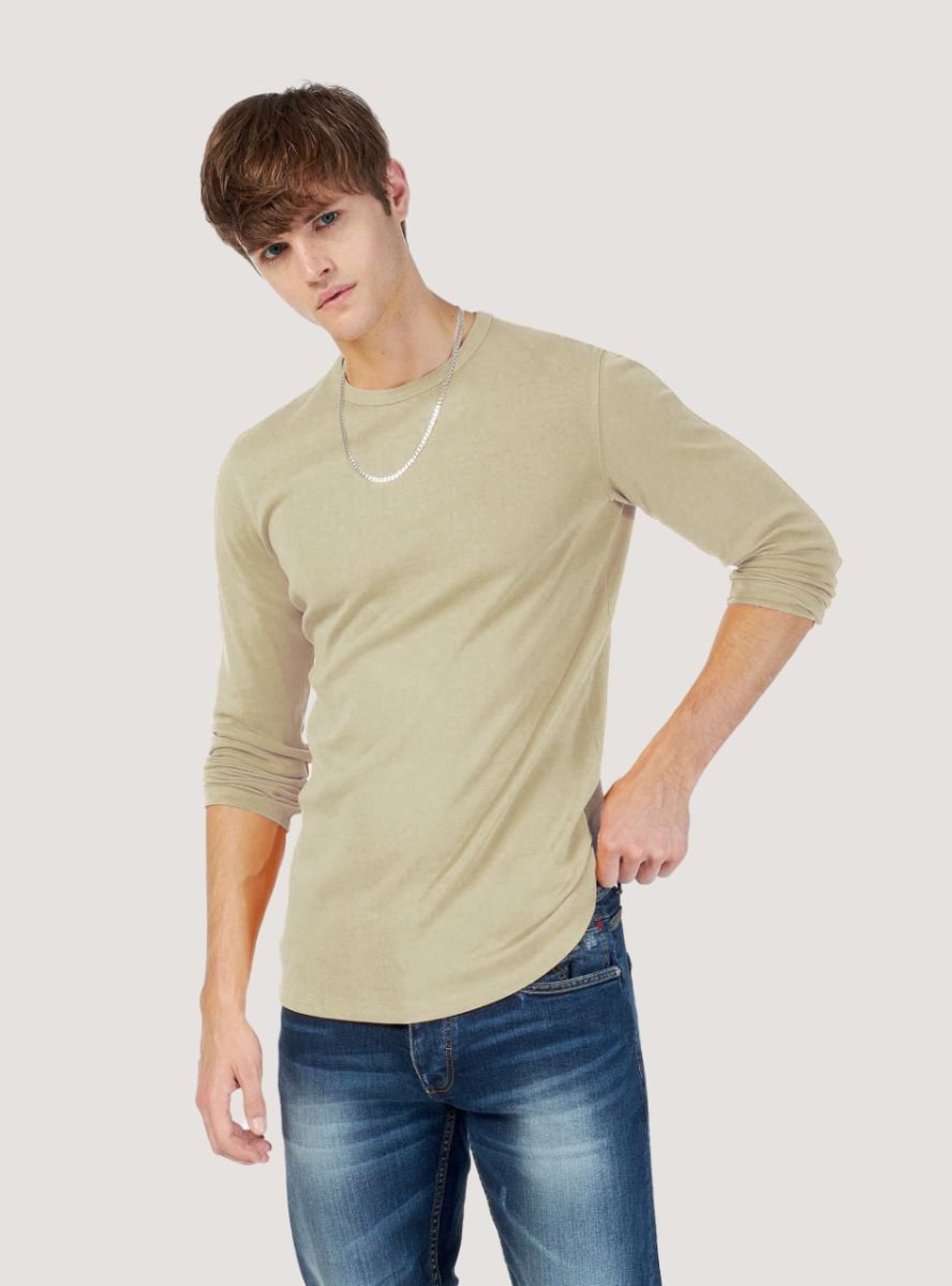 Alcott Long-sleeved Cotton T-shirt
