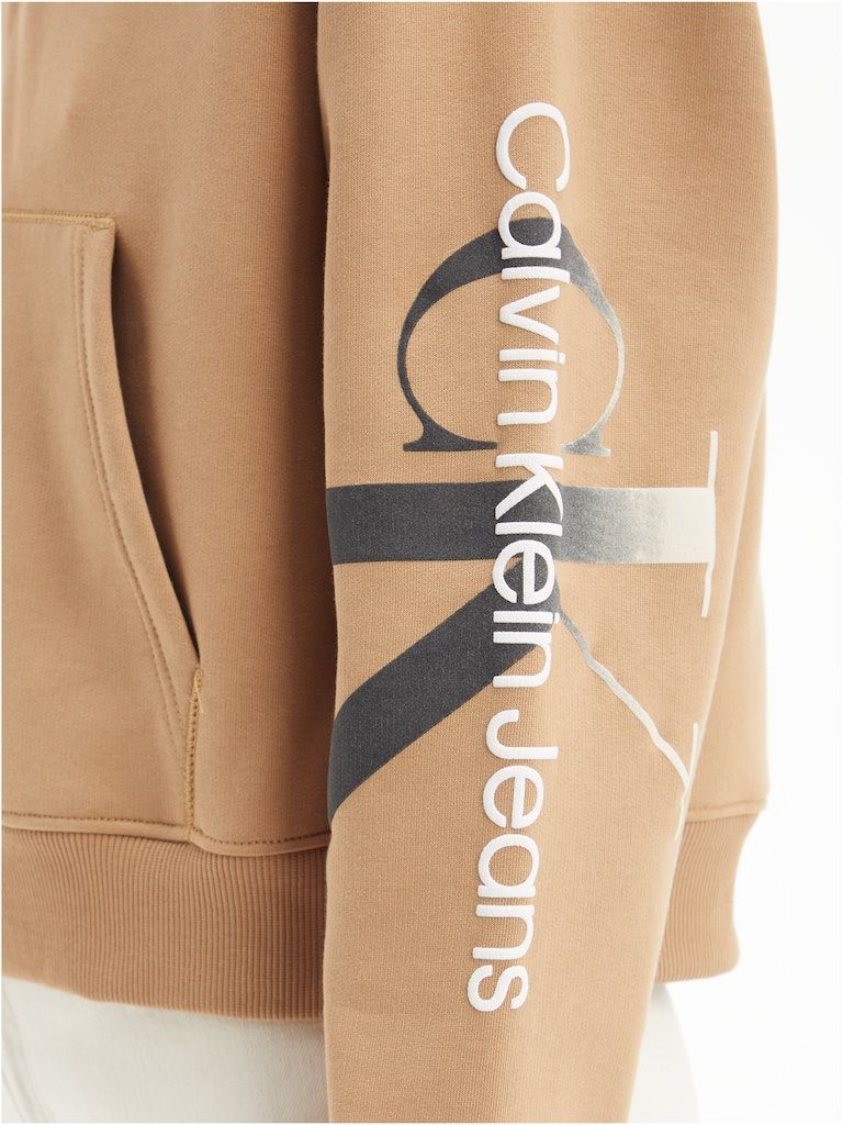 Calvin Klein Jeans Organic Cotton Zip Up Cardigan