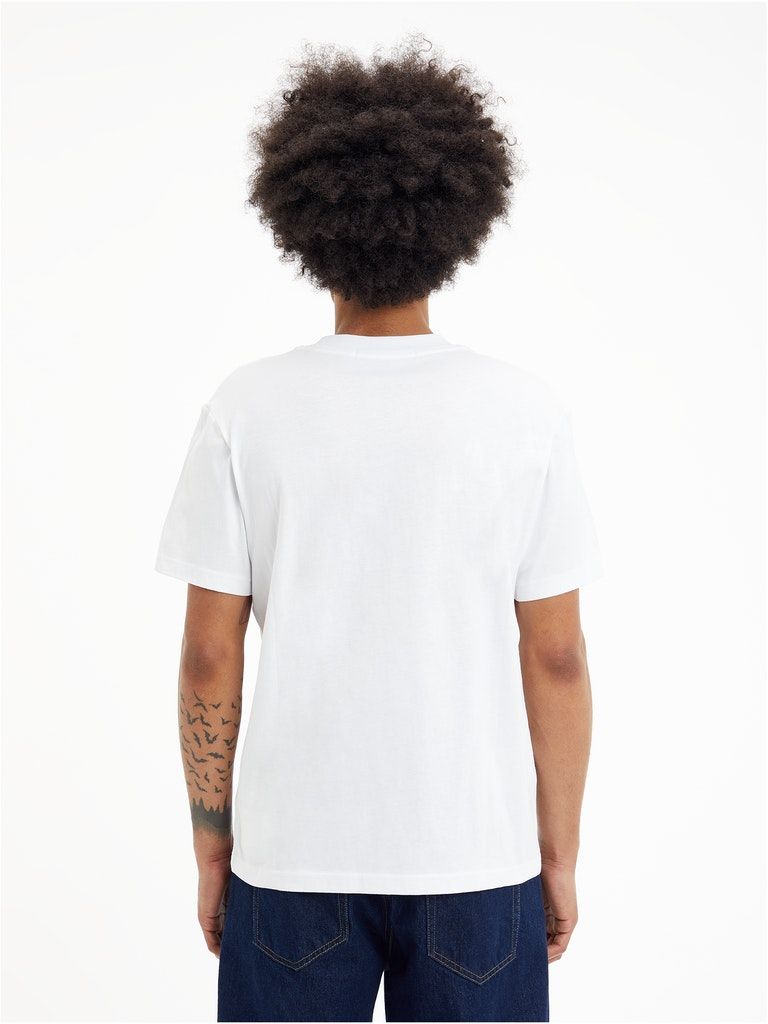Calvin Klein Jeans Organic Cotton Mesh Logo T-shirt
