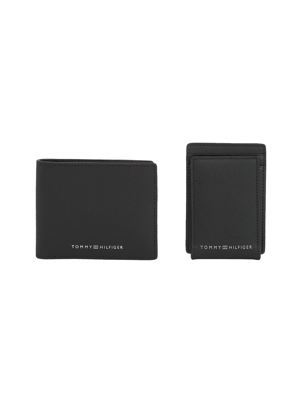 Tommy Hilfiger Leather Credit Card and Small Wallet Gift Set