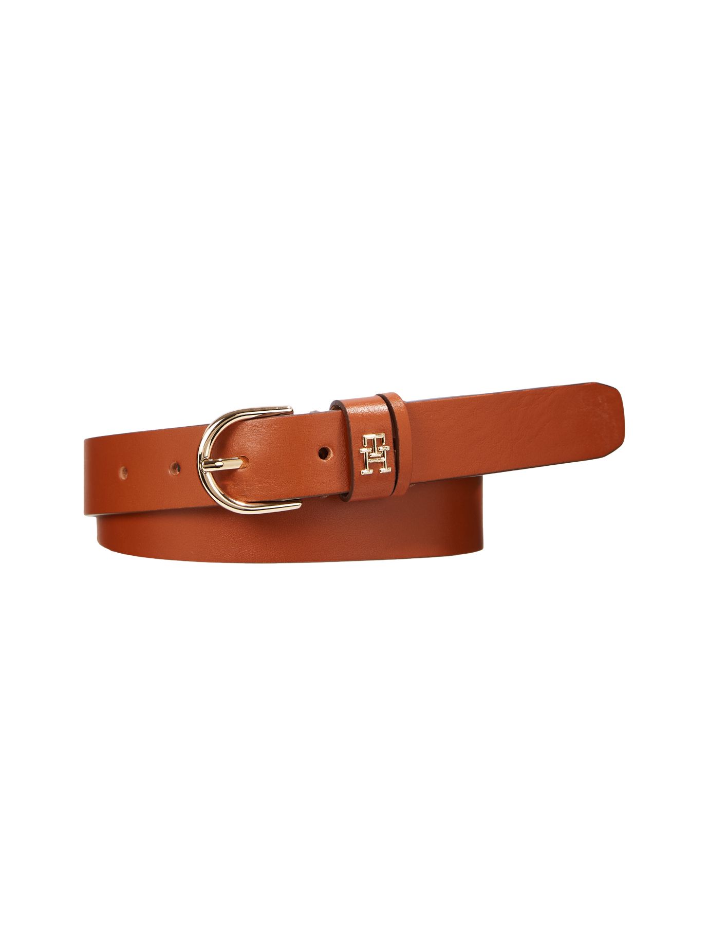 Tommy Hilfiger Essential Monogram Leather Belt
