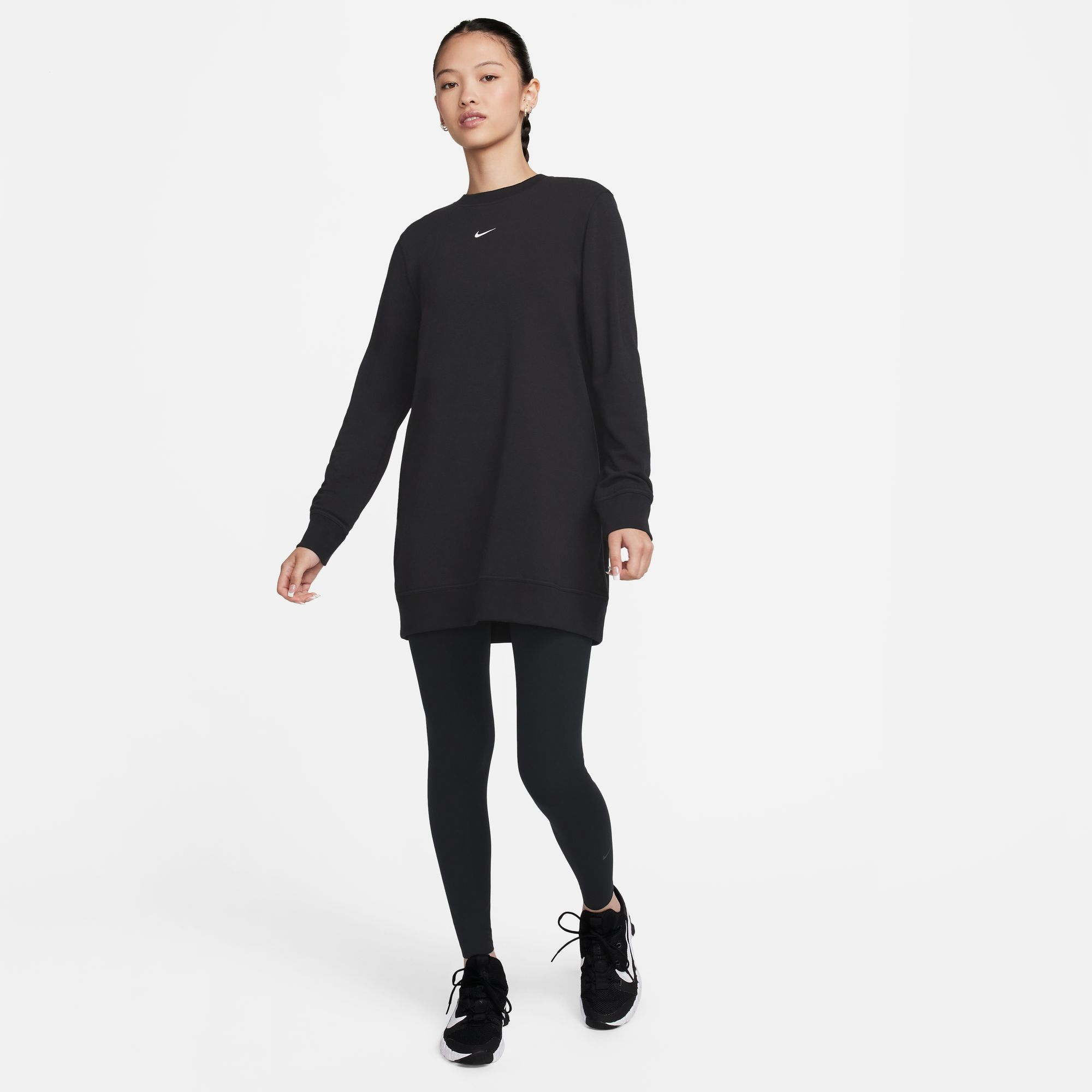 Nike Dri-FIT One Crew-Neck French Terry Tunic