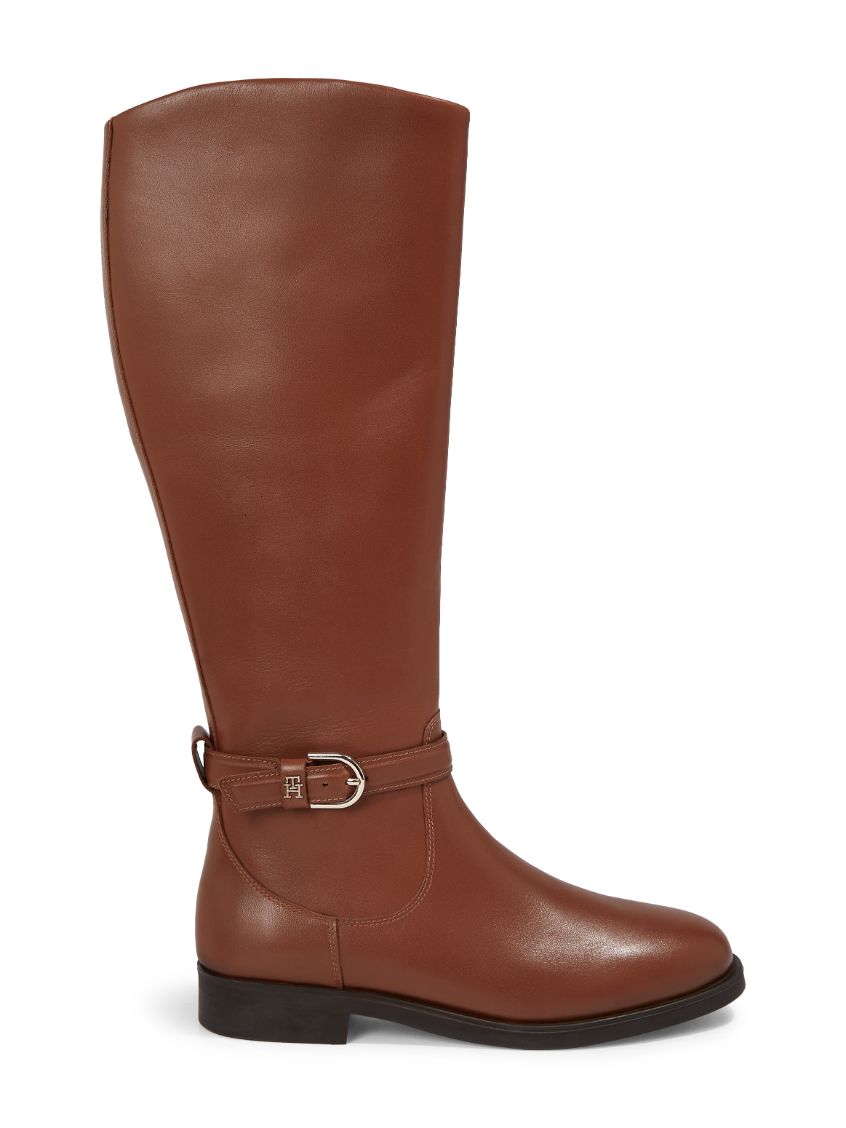 Tommy Hilfiger Elevated Essential leather Knee-High Boots