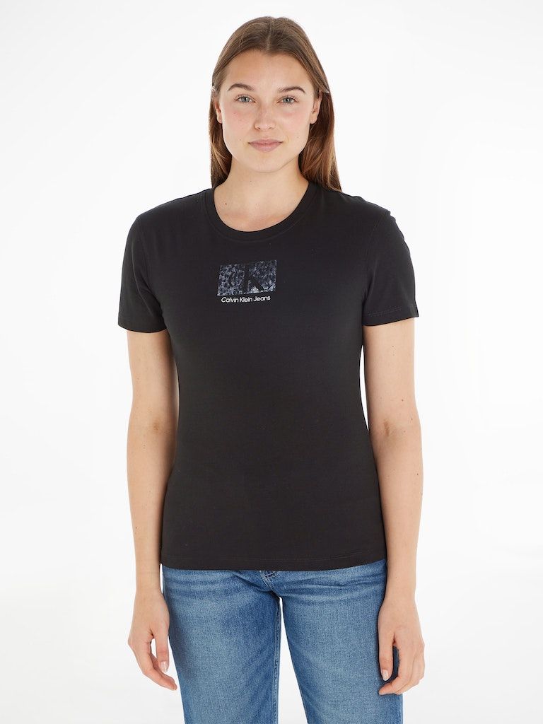 Calvin Klein Jeans Printed Box Logo T-Shirt