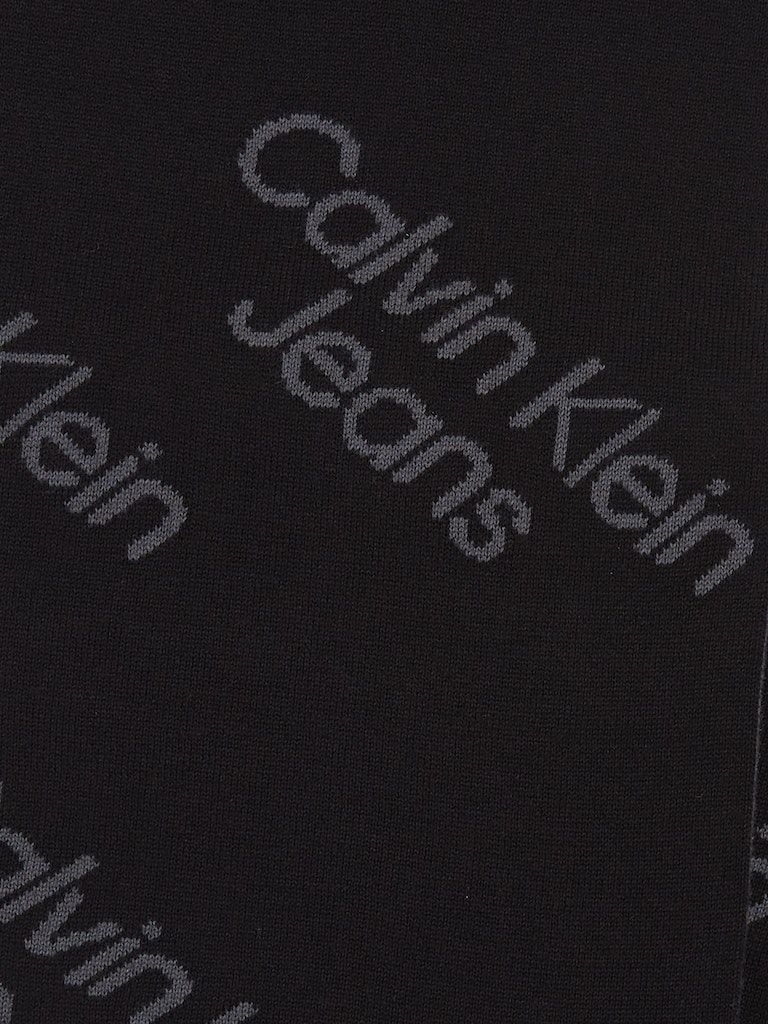 Calvin Klein Jeans Cotton All Over Logo Scarf