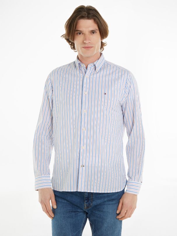 Tommy Hilfiger Vertical Stripe Regular Fit Shirt
