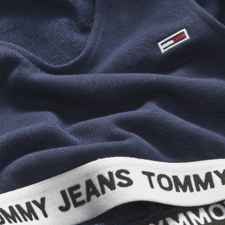 Tommy Jeans Logo Tape Crop Top