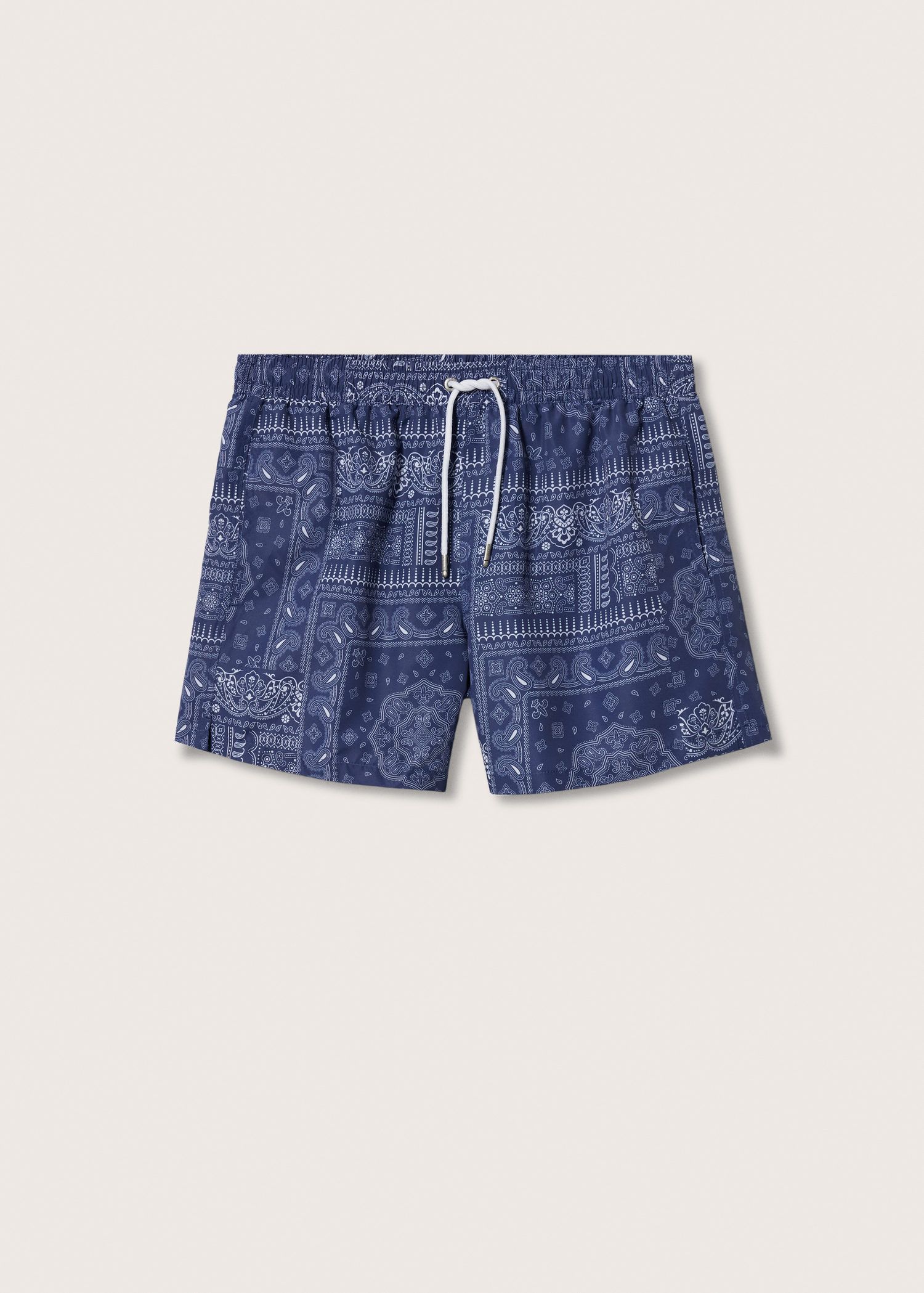Mango Printed Swim Shorts