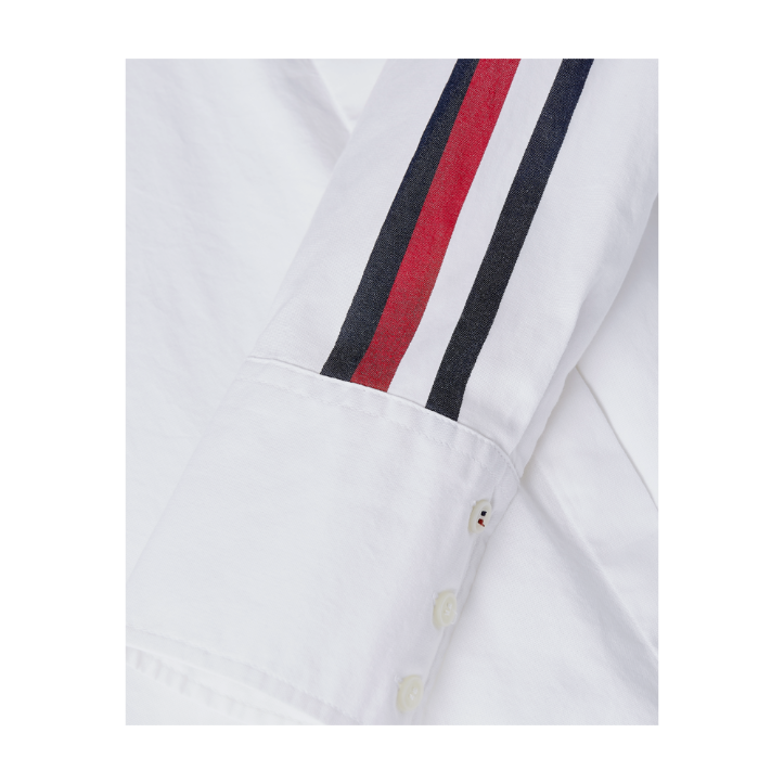 Tommy Hilfiger Girlfriend Stripe Detail Shirt