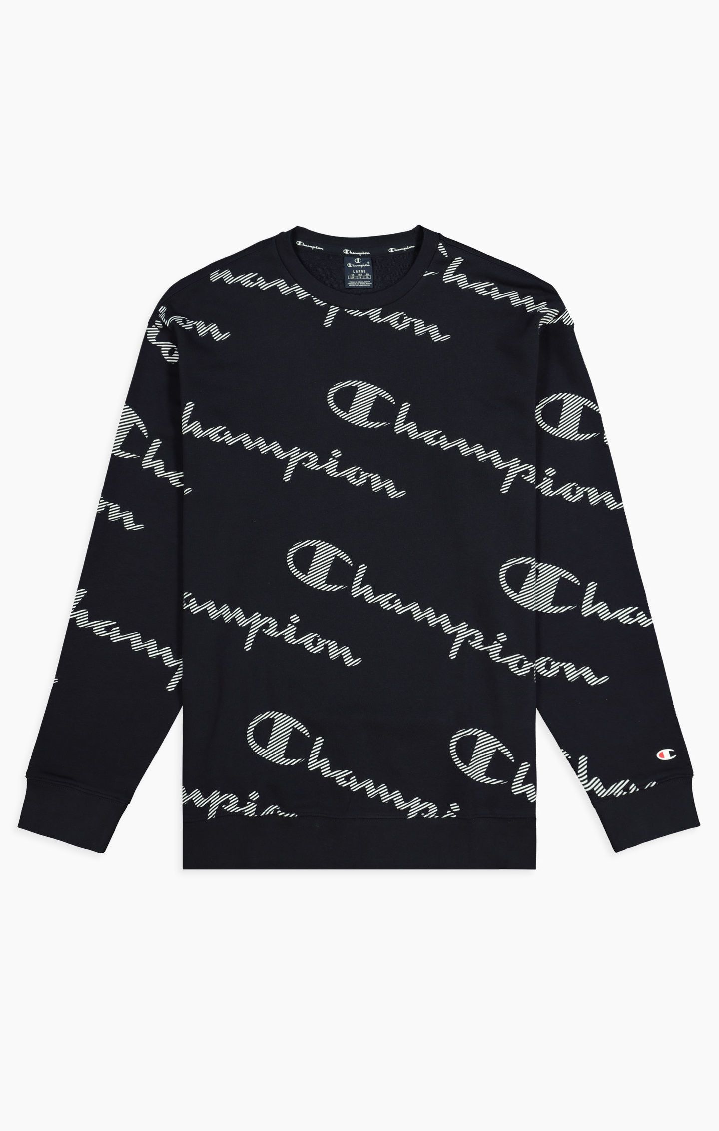 Champion All Over Logo Printed Men's Sweatshirt