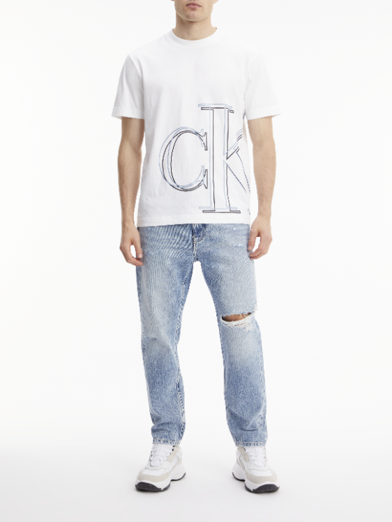 Calvin Klein Jeans Organic Cotton Monogram T-Shirt