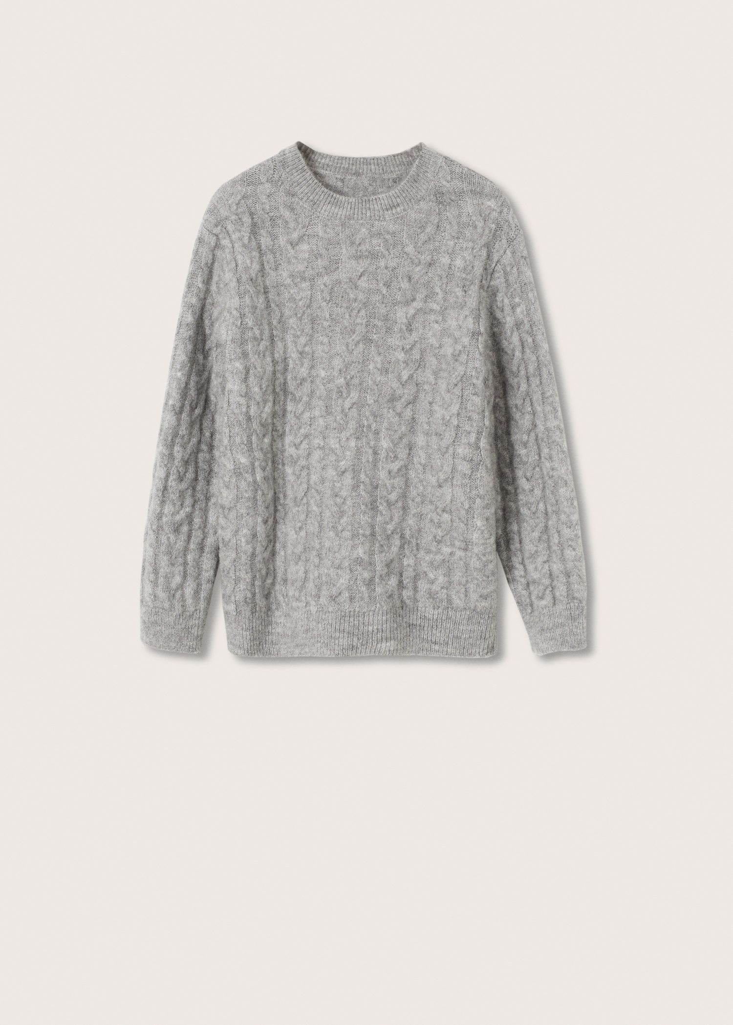 Mango Cable-Knit Sweater