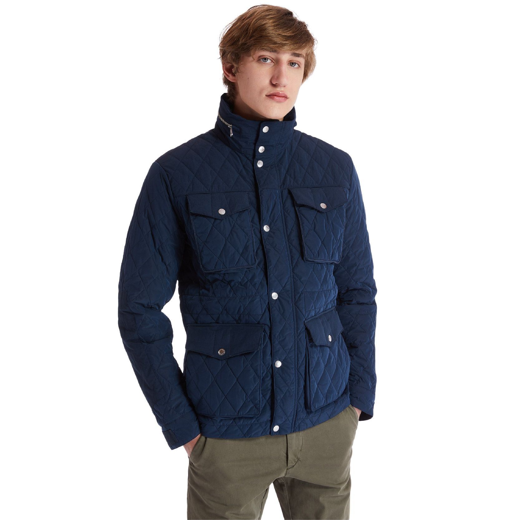 Timberland Mount Crawford Quilted M65 Men's Nacy Jacket