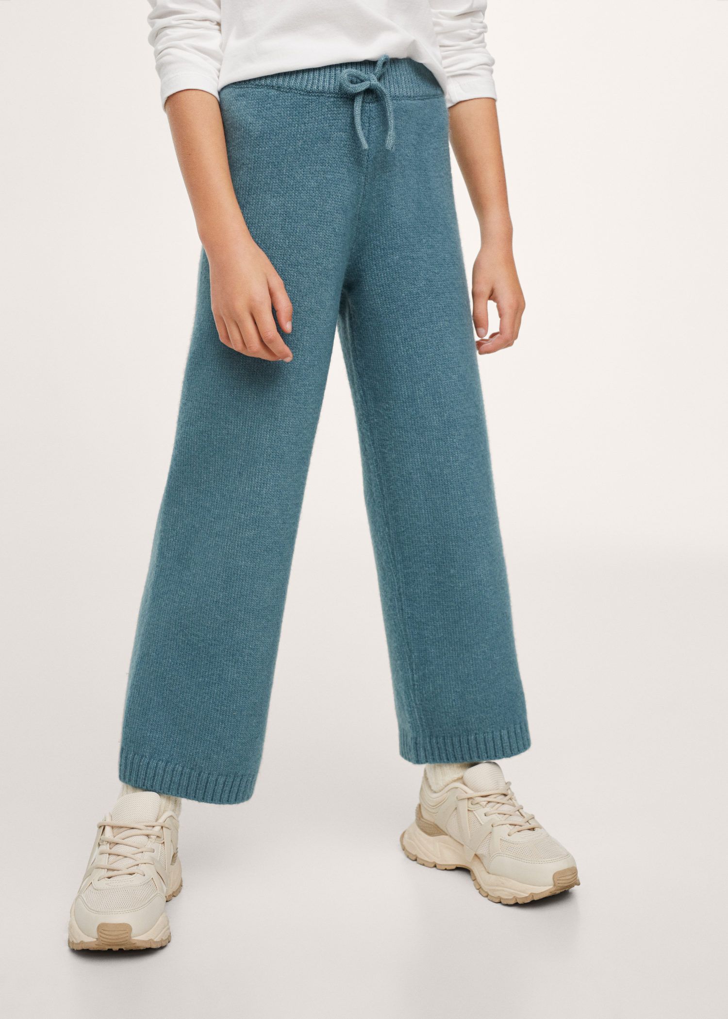 Mango Knitted Culotte Trousers