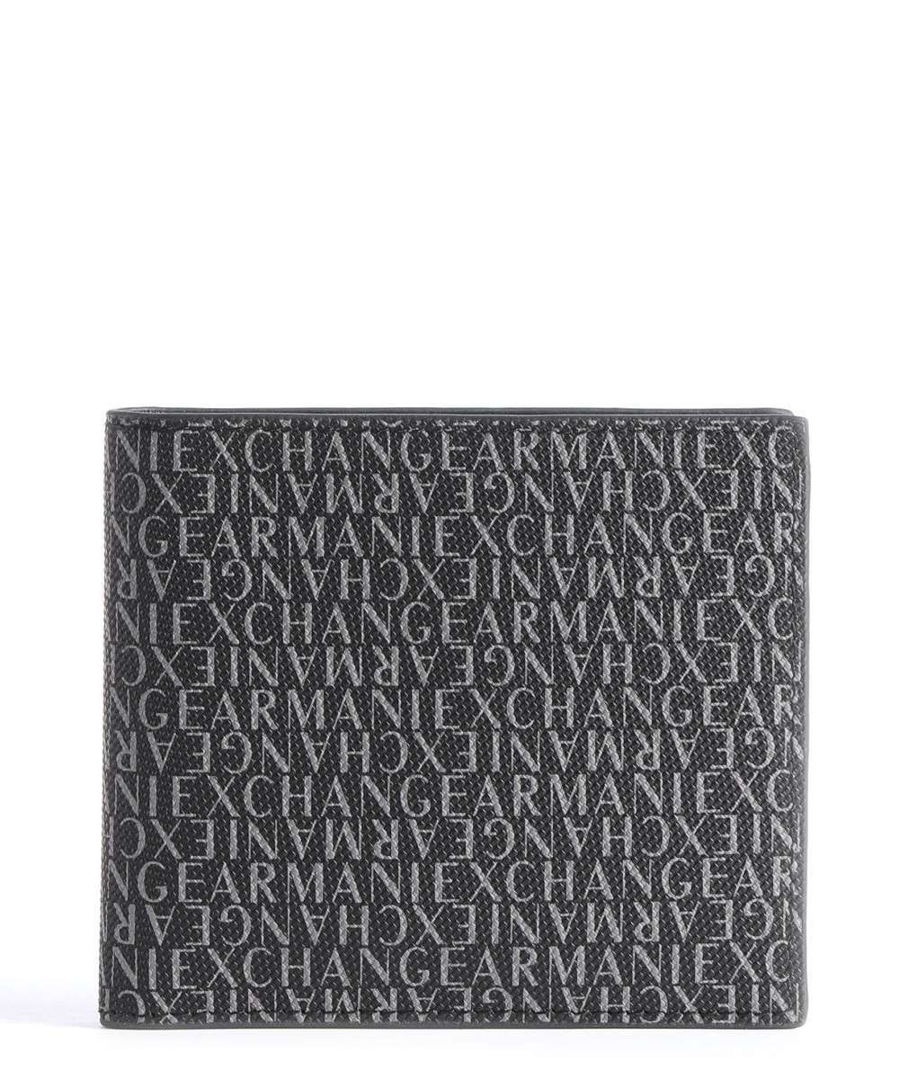 Armani Exchange Logo Pattern Wallet