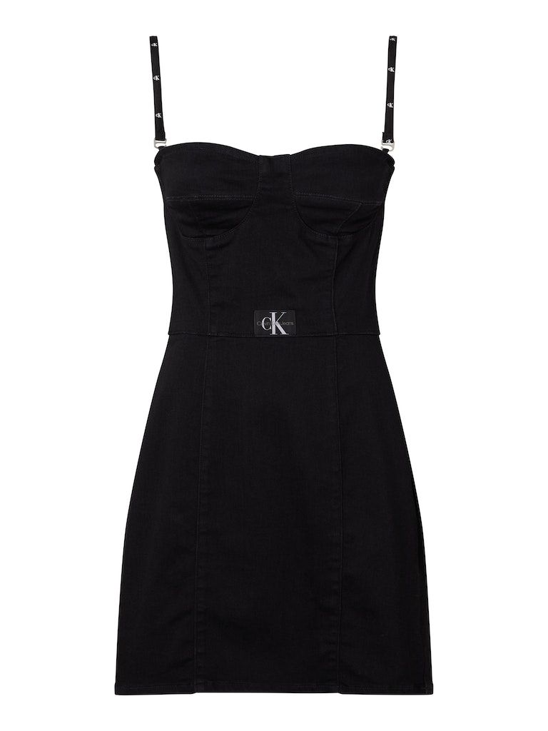 Calvin Klein Jeans Denim Bustier Dress