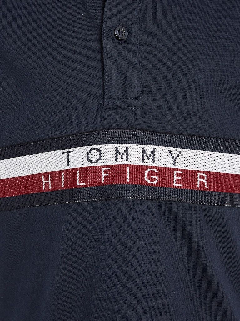 Tommy Hilfiger Signature Tape Jersey Polo