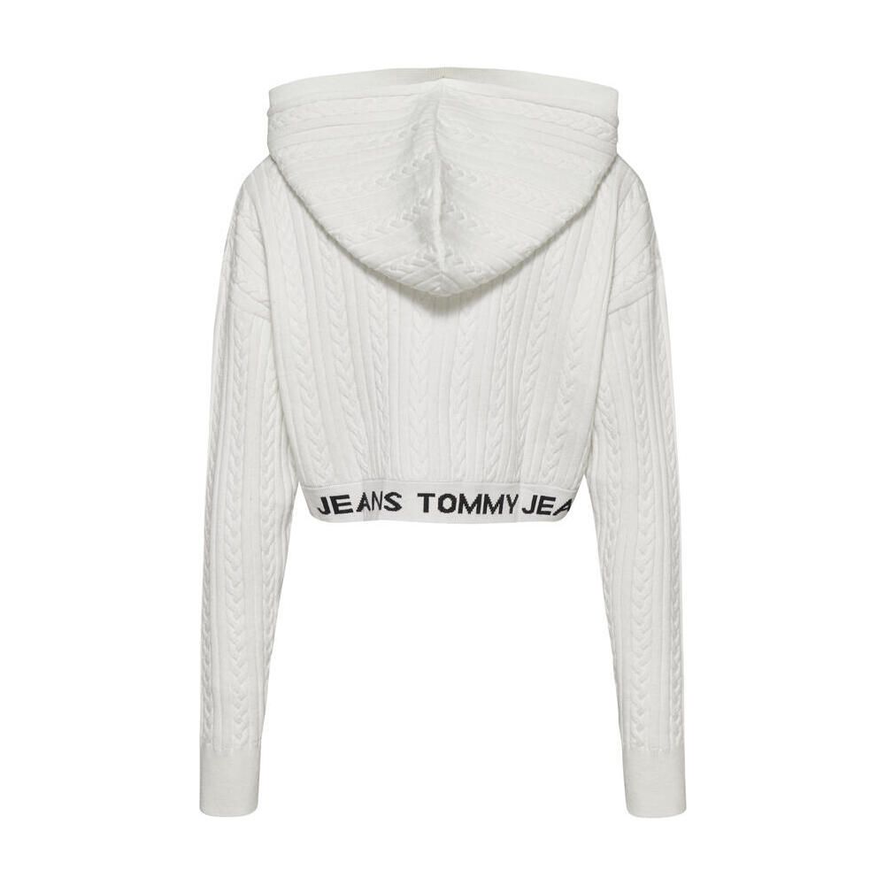 Tommy Jeans Cable Knit Cropped Hoody