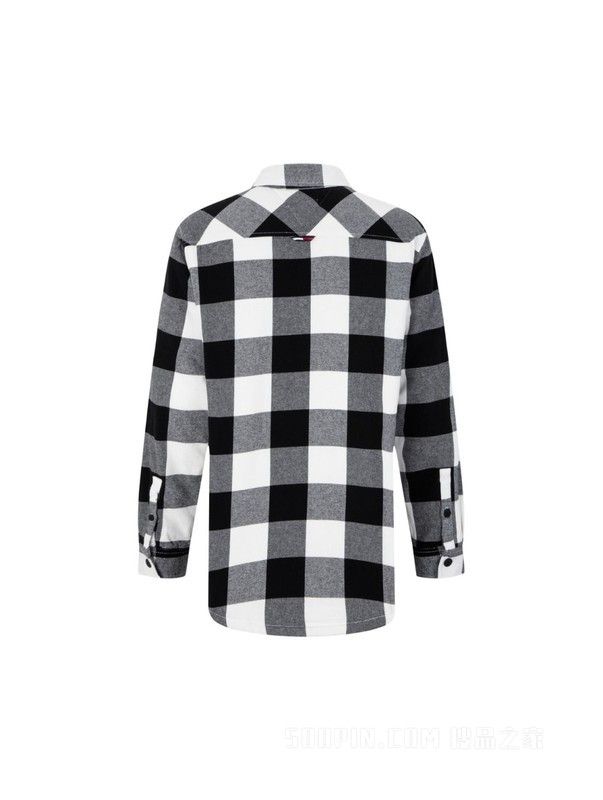 Tommy Jeans Sherpa Flannel Overshirt