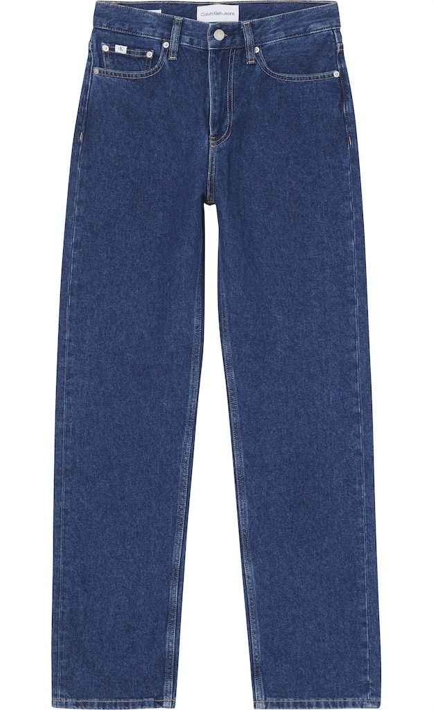 Calvin Klein Jeans High Rise Straight Jeans